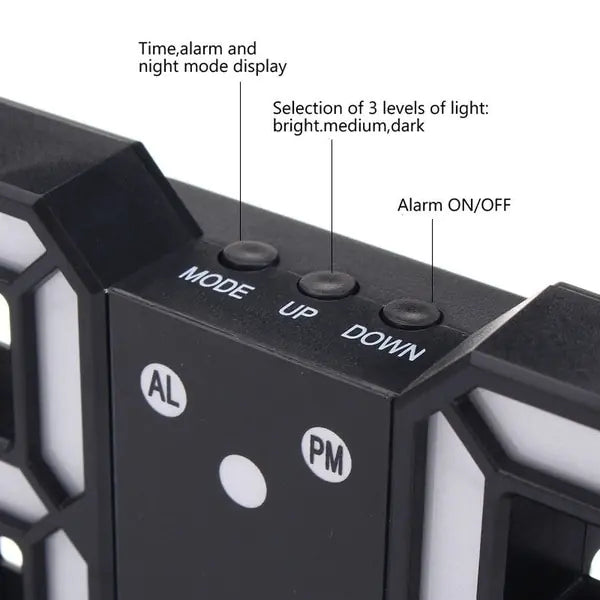 Adjustable Electronic Table Clock